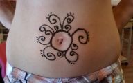 Funny Belly Button Tattoos 9 Desktop Wallpaper