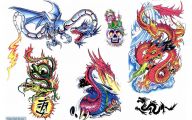 Funny Dragon Tattoos 36 Desktop Wallpaper