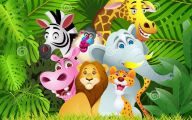 Funny Animals Cartoon 13 Background