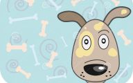 Funny Cartoon Dog 21 Wide Wallpaper