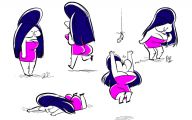 Funny Cartoon Drawings 8 High Resolution Wallpaper