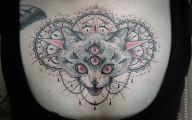 Funny Cat Tattoo 19 Widescreen Wallpaper