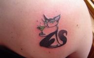 Funny Cat Tattoo 37 Desktop Wallpaper