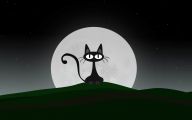 Funny Cartoon Cat 16 Background Wallpaper