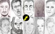 Funny Celebrity Drawings 21 Cool Hd Wallpaper