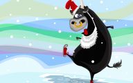 Funny Christmas Cartoon 3 Cool Hd Wallpaper