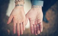 Funny Couple Tattoos 4 Widescreen Wallpaper