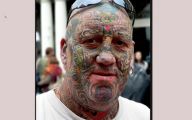 Funny Face Tattoos 12 Free Hd Wallpaper