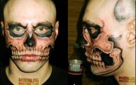 Funny Face Tattoos 21 Desktop Wallpaper