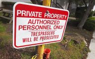 Funny No Trespassing Signs 24 High Resolution Wallpaper