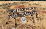 Funny No Trespassing Signs 7 Hd Wallpaper